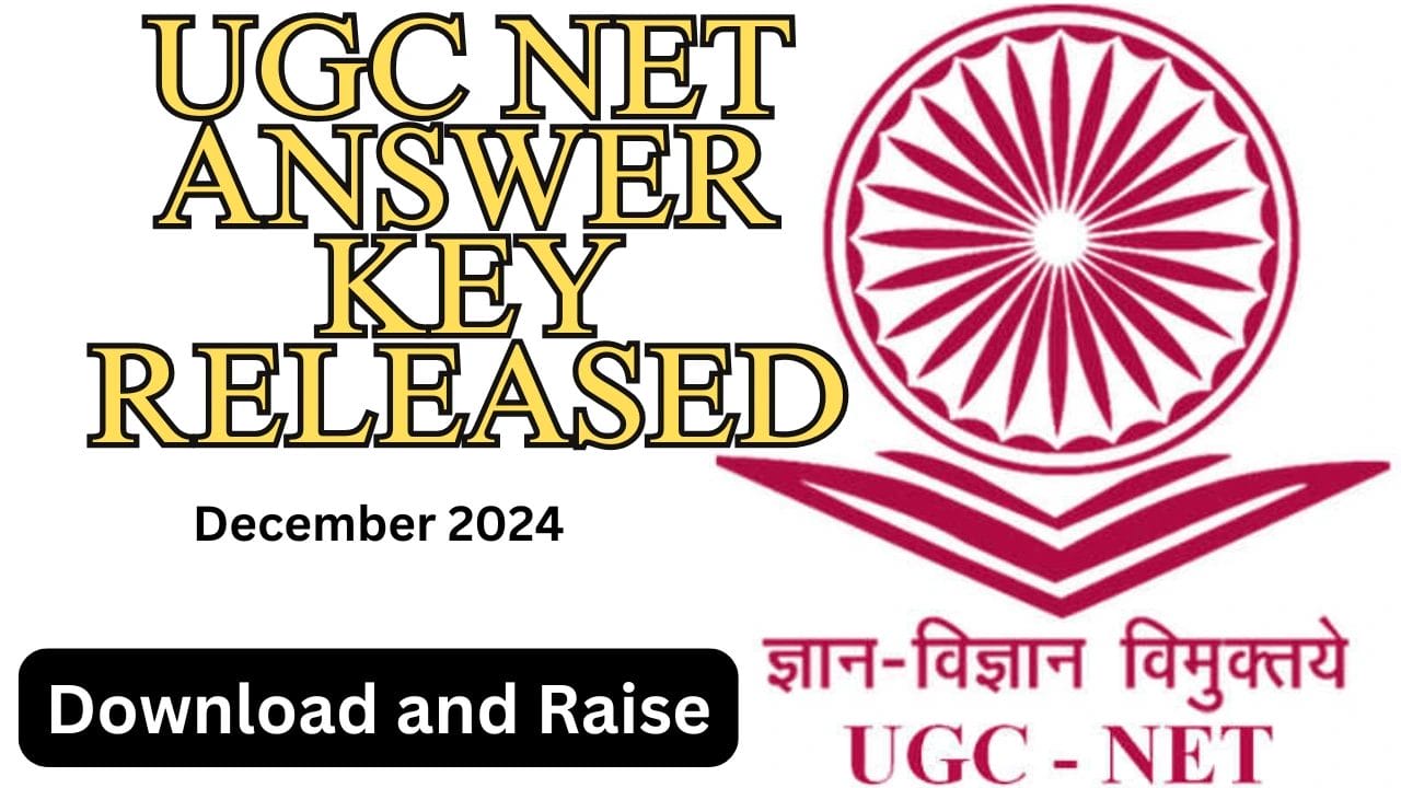 UGC NET December 2024 Answer