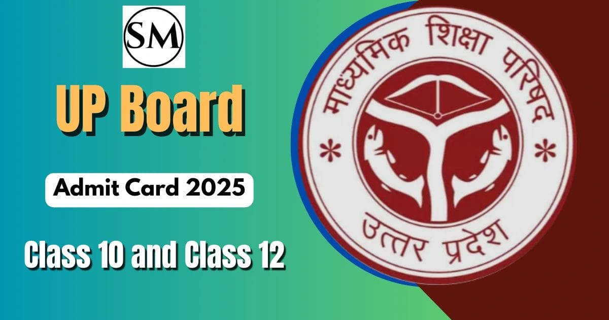 UP Board Admit Card 2025 for Class 10 and 12