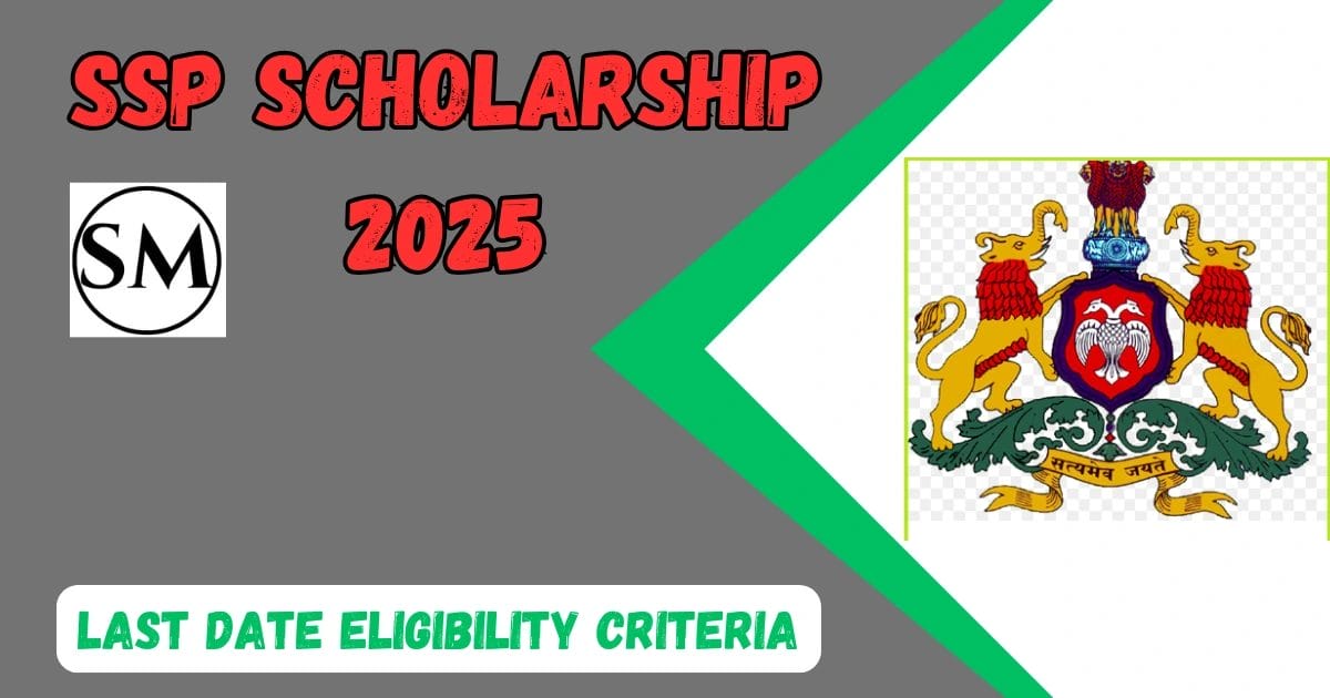 SSP Scholarship 2024-25 Last Date, Eligibility Criteria: Apply Online