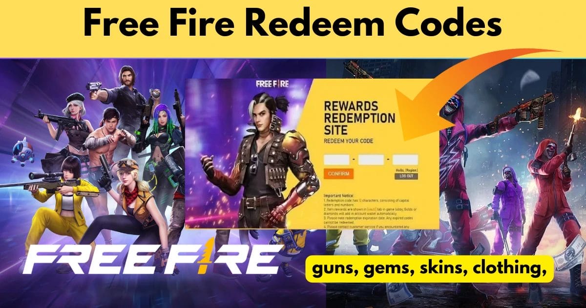 Free Fire Redeem Codes: Unlock Free Rewards and Exclusive Items!