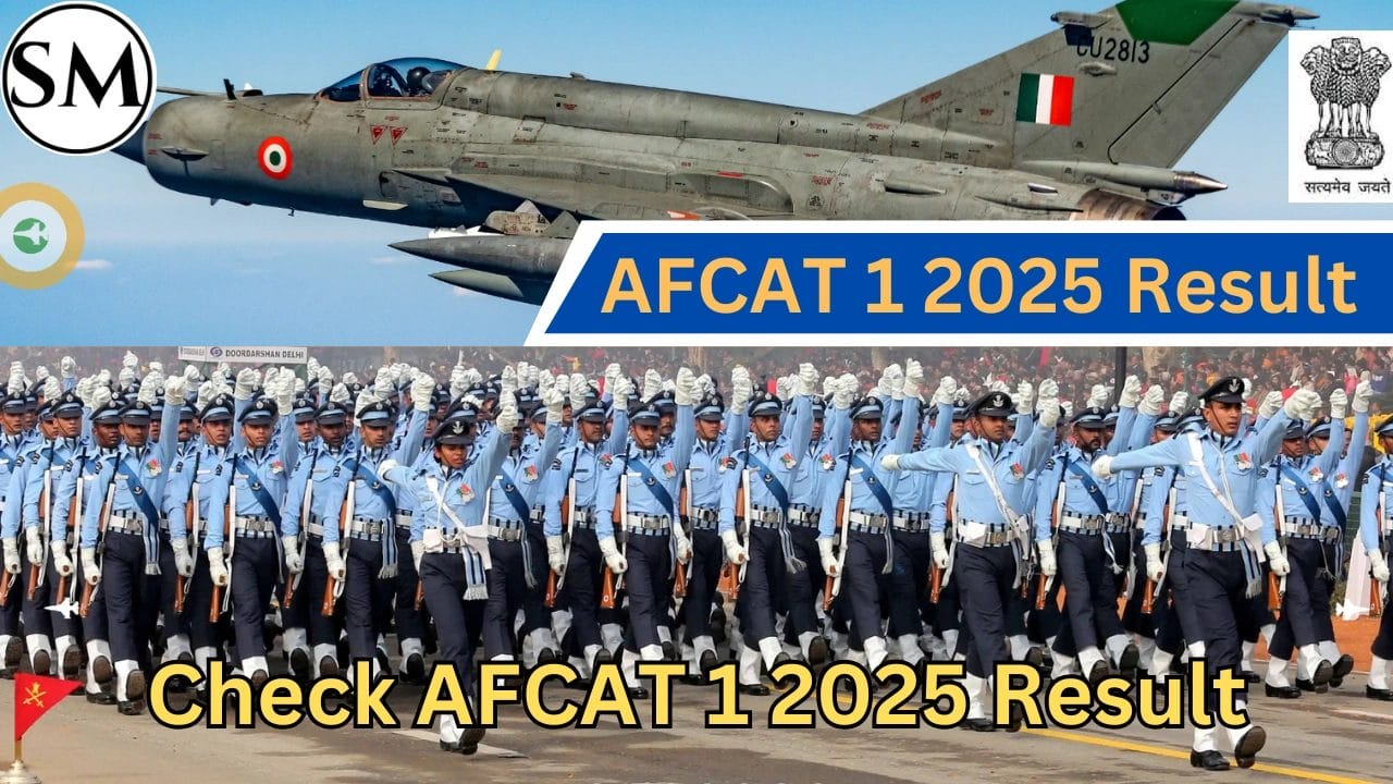 AFCAT 1 2025 Result