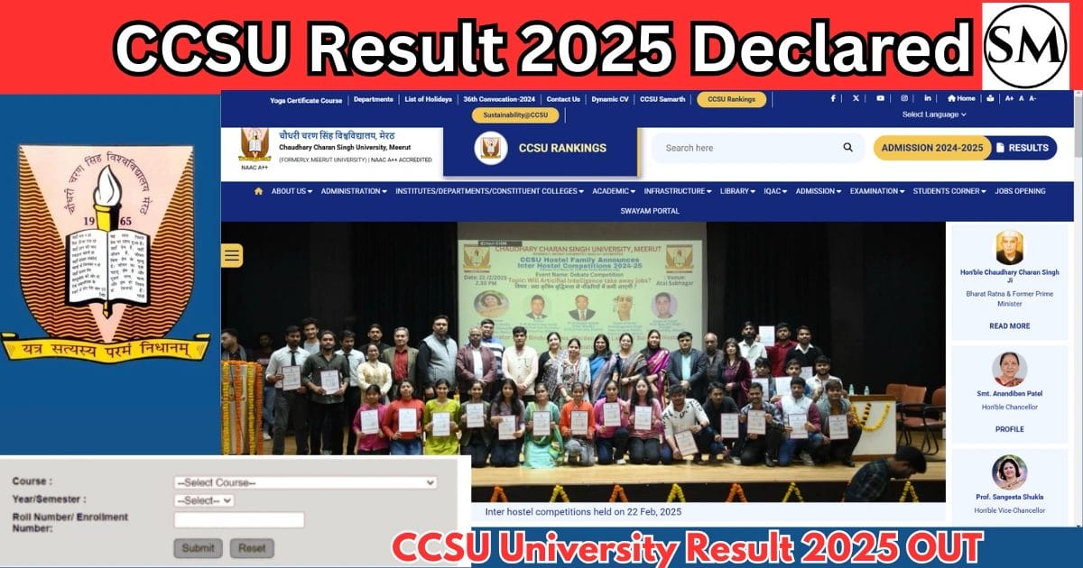 CCSU University Result